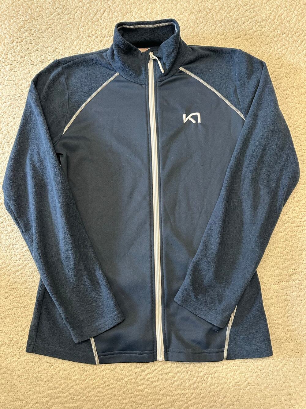 Kari Traa Womens Full Zip Fleece Jacket Medium